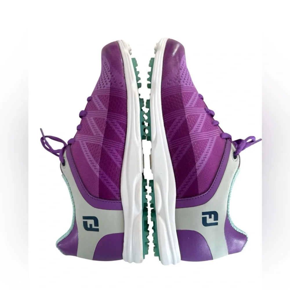 FootJoy Women’s Sport SL Spikeless Golf Shoes Purple - 98028 - Picture 7 of 9